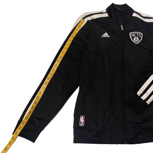 Adidas x NBA Brooklyn Nets 2012 Throwback Player Warmup Jacket - Picture 15 of 16